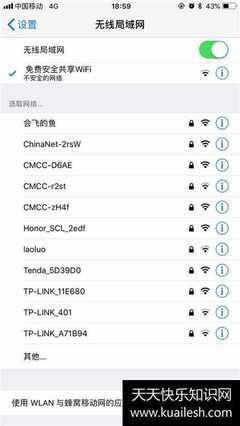 苹果无线不安全网络