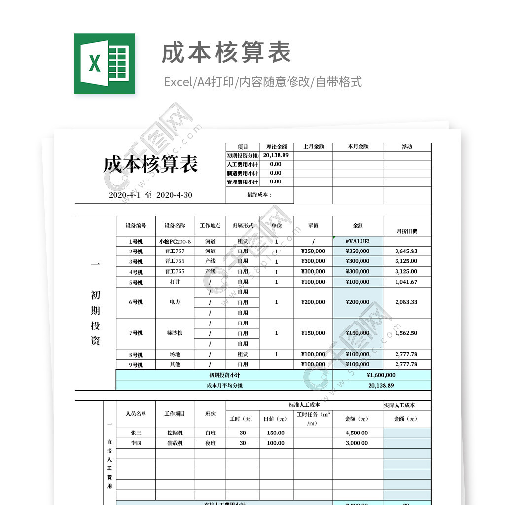 表格装饰