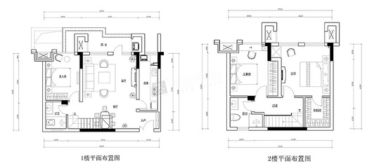 入户门对饭厅厨房