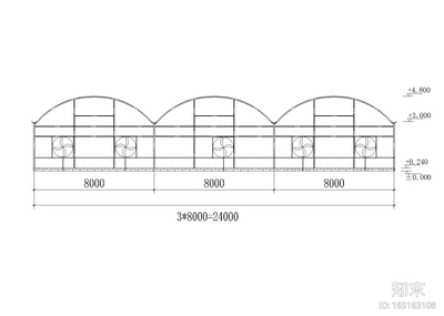 大棚图纸设计图